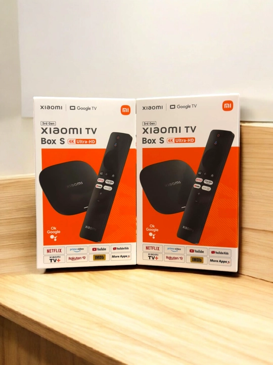 ТВ-приставка Xiaomi Mi Box S 3 Gen 4K, 3-го поколения smart tv - 