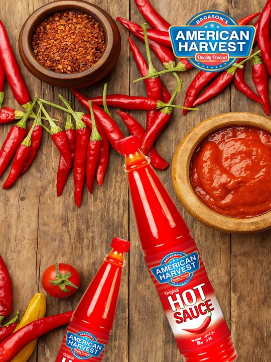 Острый соус American Harvest 88 мл – халапеньо и хабанеро (табаско), вегетарианский