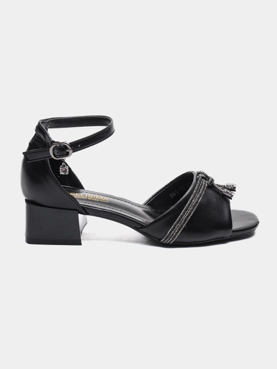 BELLISIMA 961-10PU sun’iy charmli ayollar bosonojkasi, 5 sm poshna, 2 rang, 36–40