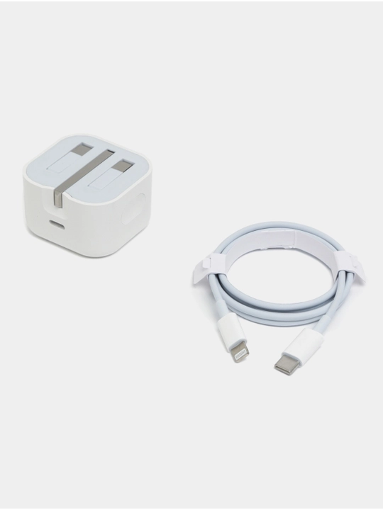Зарядное устройство для iPhone, блок + кабель Type-C/Lightning, 20 Вт+Бонус(Merkan)