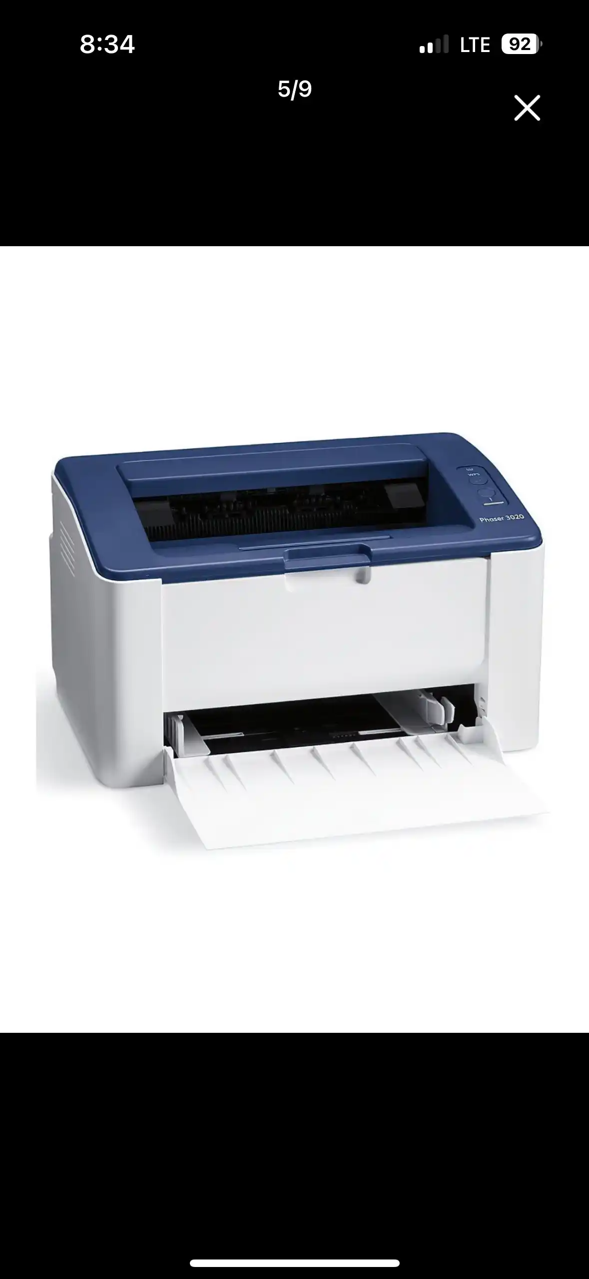Принтер Xerox Printer A4 Phaser 3020BI, Wi-Fi, 3020VBI