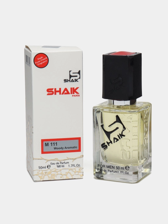 Parfyumlangan suv SHAIK 111, Lacoste L.12.12, erkaklar uchun atir, 50 ml