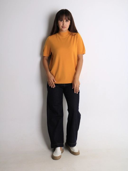 Ayollar uchun kashmyor va junli vodolazka, kuz va qish uchun sviter, L - XL o'lcham
