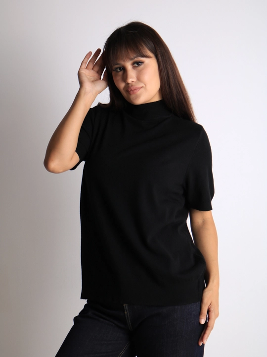 Ayollar uchun kashmyor va junli vodolazka, kuz va qish uchun sviter, L - XL o'lcham