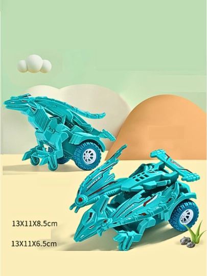 Игрушка Машинка-Динозавр Трансформер — TOPTRAD-DINO-БИРЮЗ