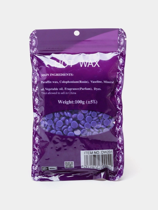 Воск для депиляции в гранулах, пленочный, HOT WAX Konsung Beauty