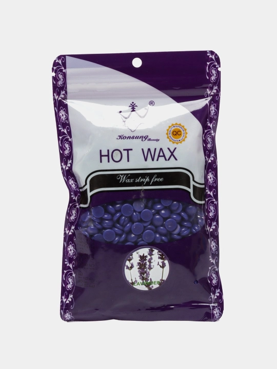 Воск для депиляции в гранулах, пленочный, HOT WAX Konsung Beauty - 