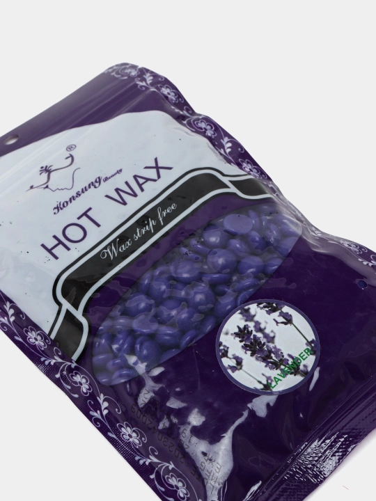 Воск для депиляции в гранулах, пленочный, HOT WAX Konsung Beauty