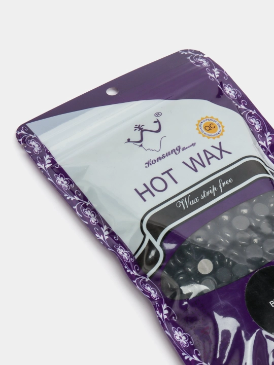 Воск для депиляции в гранулах, пленочный, HOT WAX Konsung Beauty