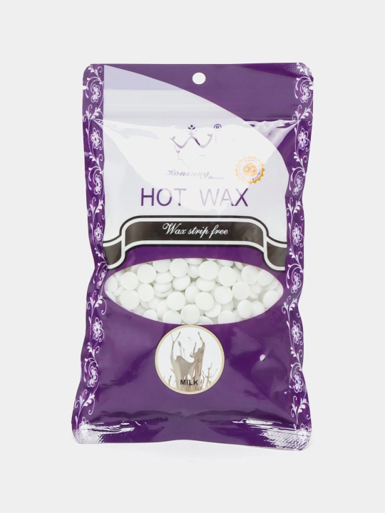 Воск для депиляции в гранулах, пленочный, HOT WAX Konsung Beauty