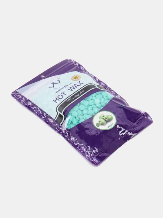 Воск для депиляции в гранулах, пленочный, HOT WAX Konsung Beauty