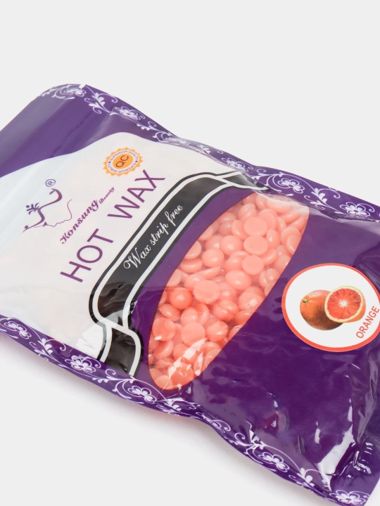Воск для депиляции в гранулах, пленочный, HOT WAX Konsung Beauty