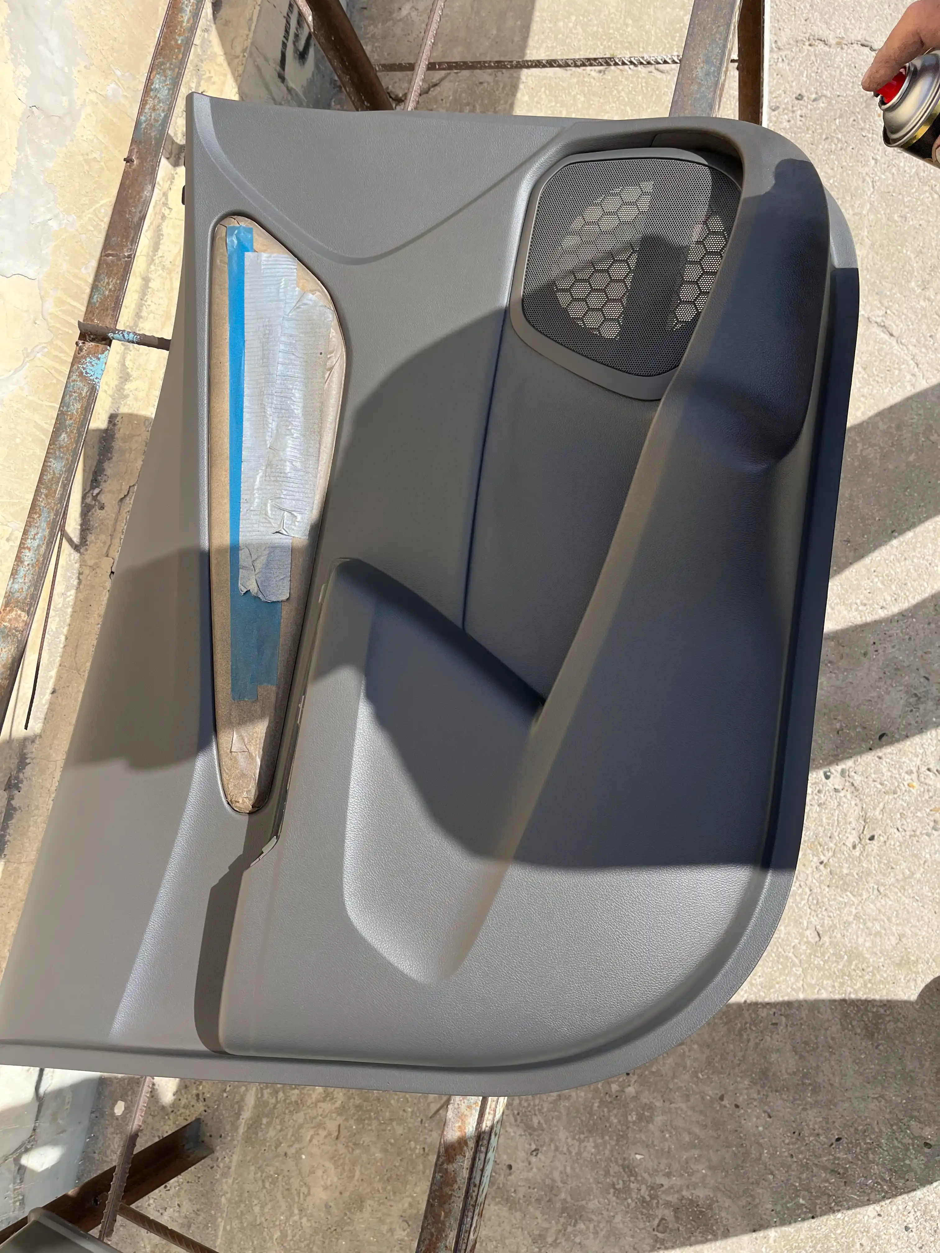 Краска Mobihel, для пластиковых деталей салона, обшивки, торпеды автомобиля