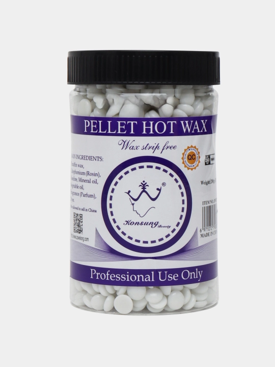 Воск для депиляции в гранулах, пленочный, HOT WAX Konsung Beauty 300 гр - 