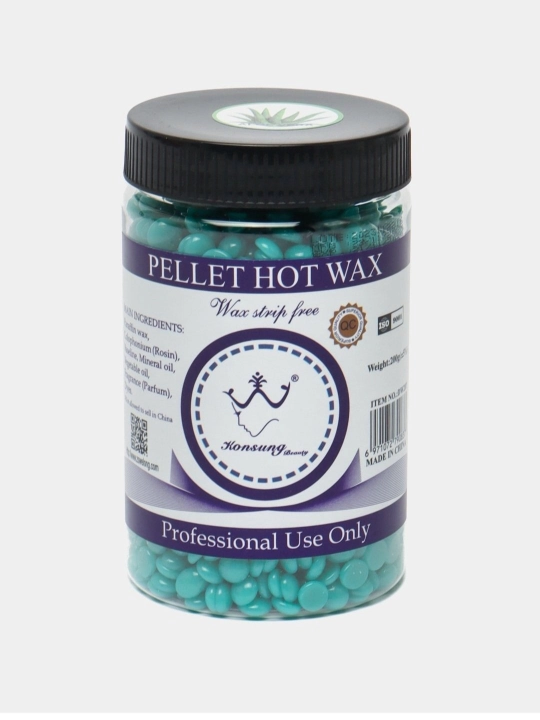 Воск для депиляции в гранулах, пленочный, HOT WAX Konsung Beauty 300 гр - 