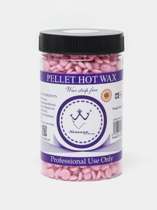 Воск для депиляции в гранулах, пленочный, HOT WAX Konsung Beauty 300 гр - 