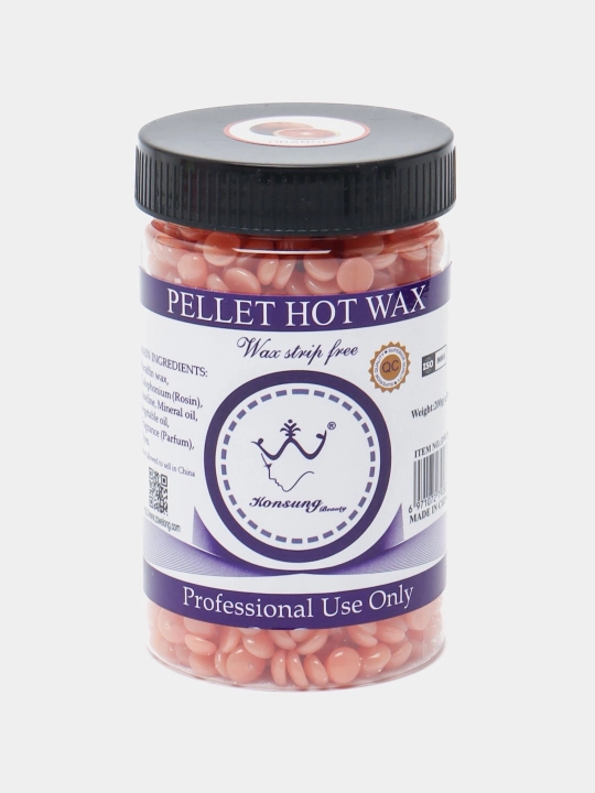 Воск для депиляции в гранулах, пленочный, HOT WAX Konsung Beauty 300 гр - 