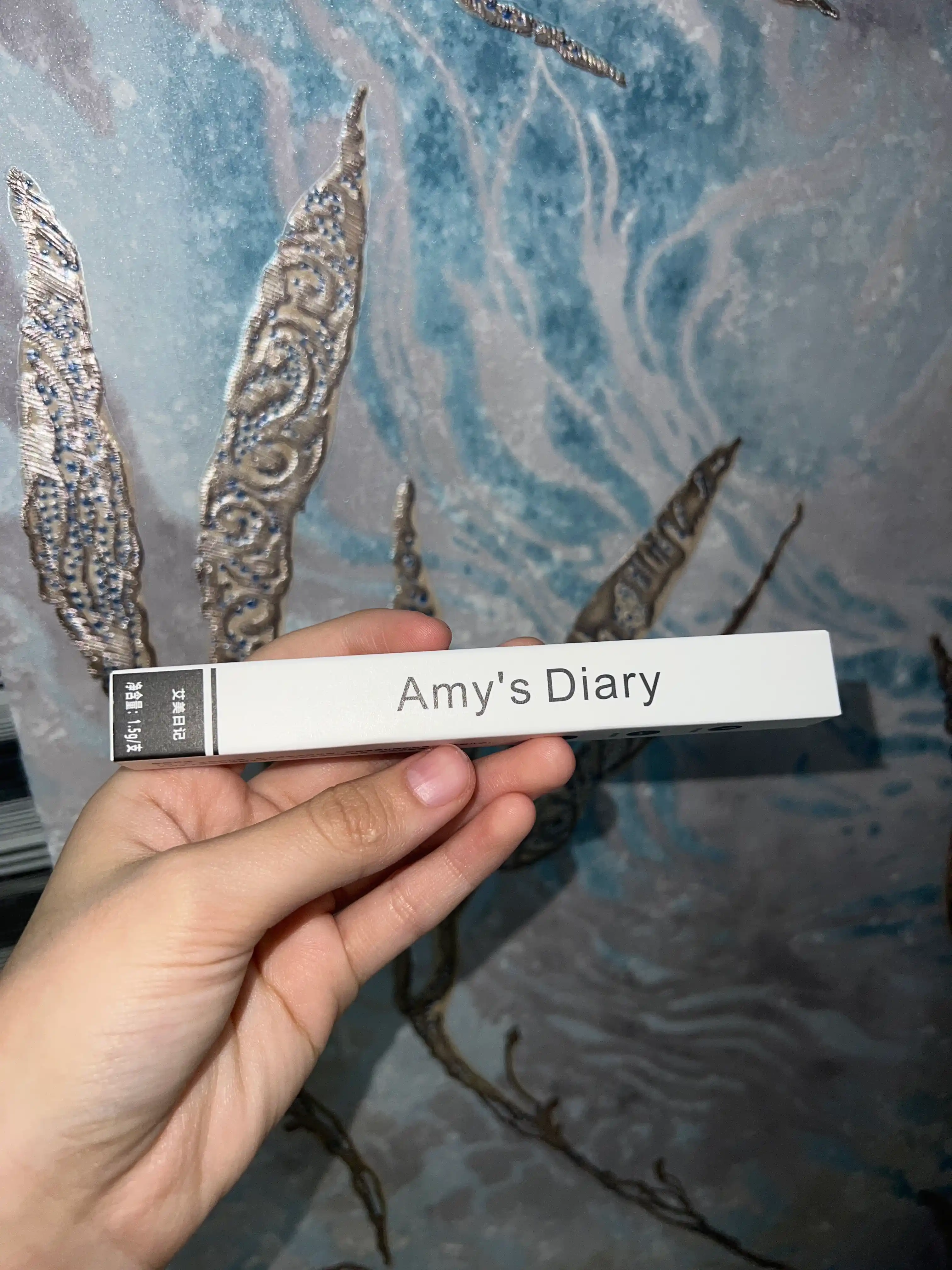 Тушь для ресниц Amy's Diary, водостойкая, ультратонкая, эластичная, черно-коричневая