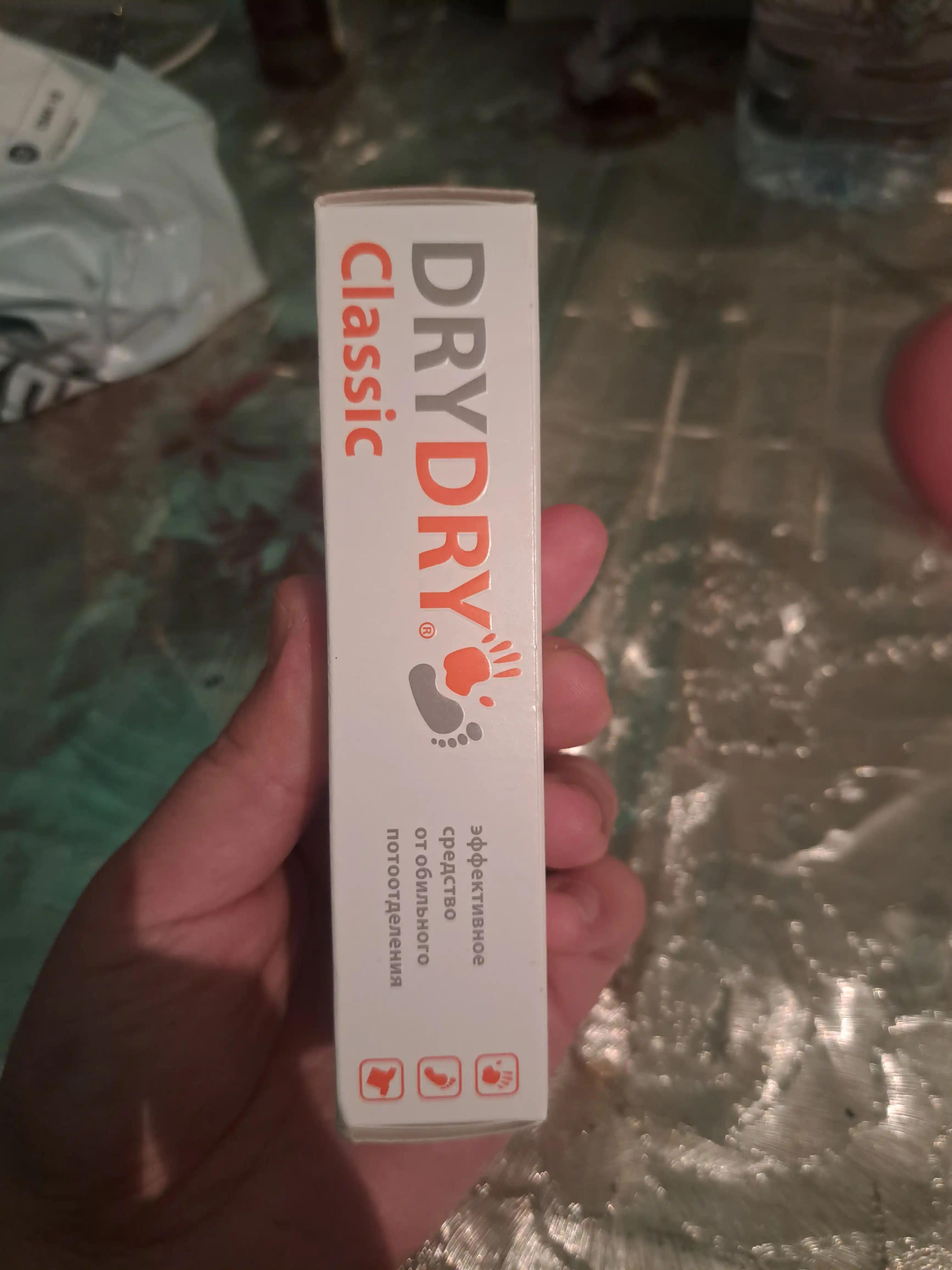 Дезодорант-антиперспирант Dry Dry Classic, против пота и запаха