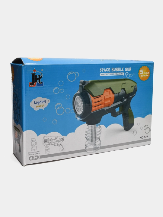 Автоматическая машина для мыльных пузырей, генератор, для детей  BUBBLE GUN