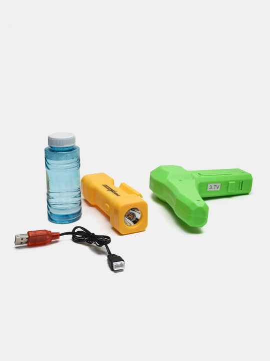 Автоматическая машина для мыльных пузырей, генератор, для детей  BUBBLE GUN
