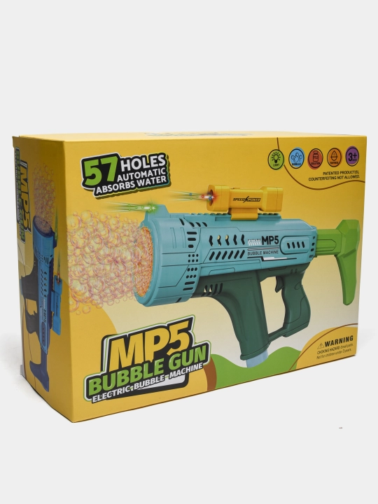 Автоматическая машина для мыльных пузырей, генератор, для детей  BUBBLE GUN