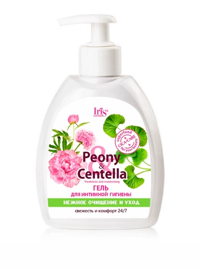 Гель для интимной гигиены, серии Peony & Centella, 300 мл - 