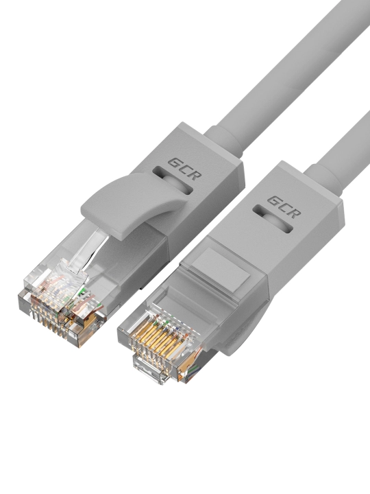 GCR патч-корд прямой LAN компьютерный кабель для интернета кат 5e RJ45 1 Гбит литой