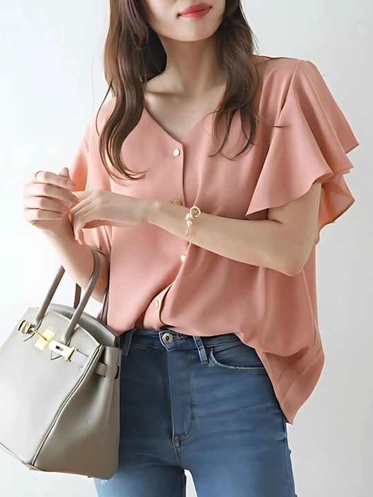 Ofis bluzkasi, chiroyli ko‘ylak  — EllyFashion