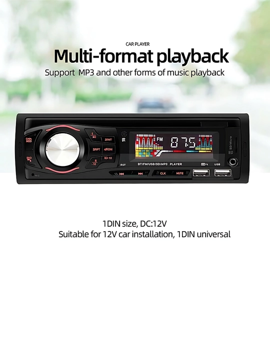 Avtomagnitafon Pioneer 2 pult Bluetooth, USB, AUX, FM radio magnitofon