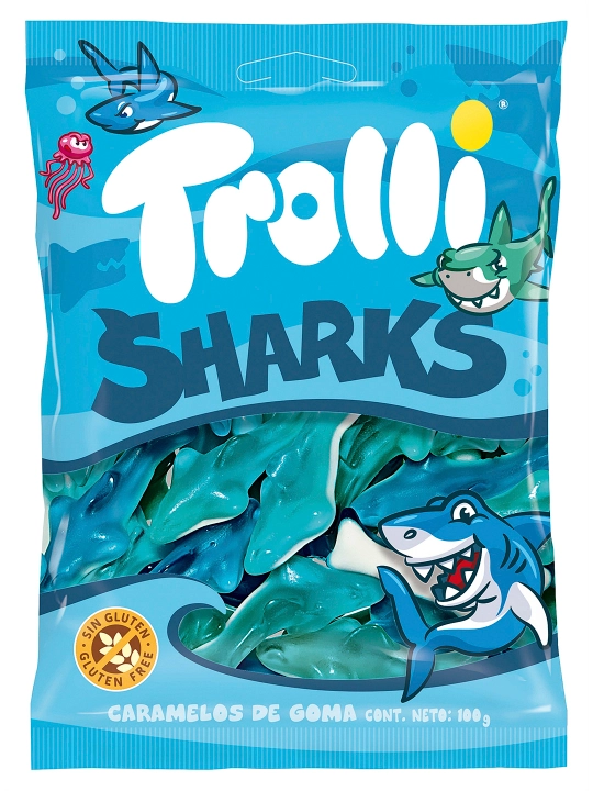"Trolli" marmeladi Sharks "Akuli," 100 gr - 