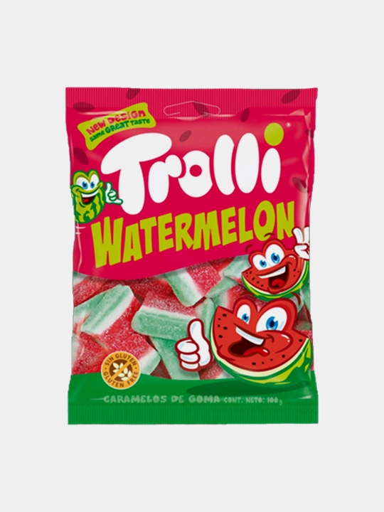 Marmelad "Trolli" Nordon tarvuz "tarvuz", 80 g - 