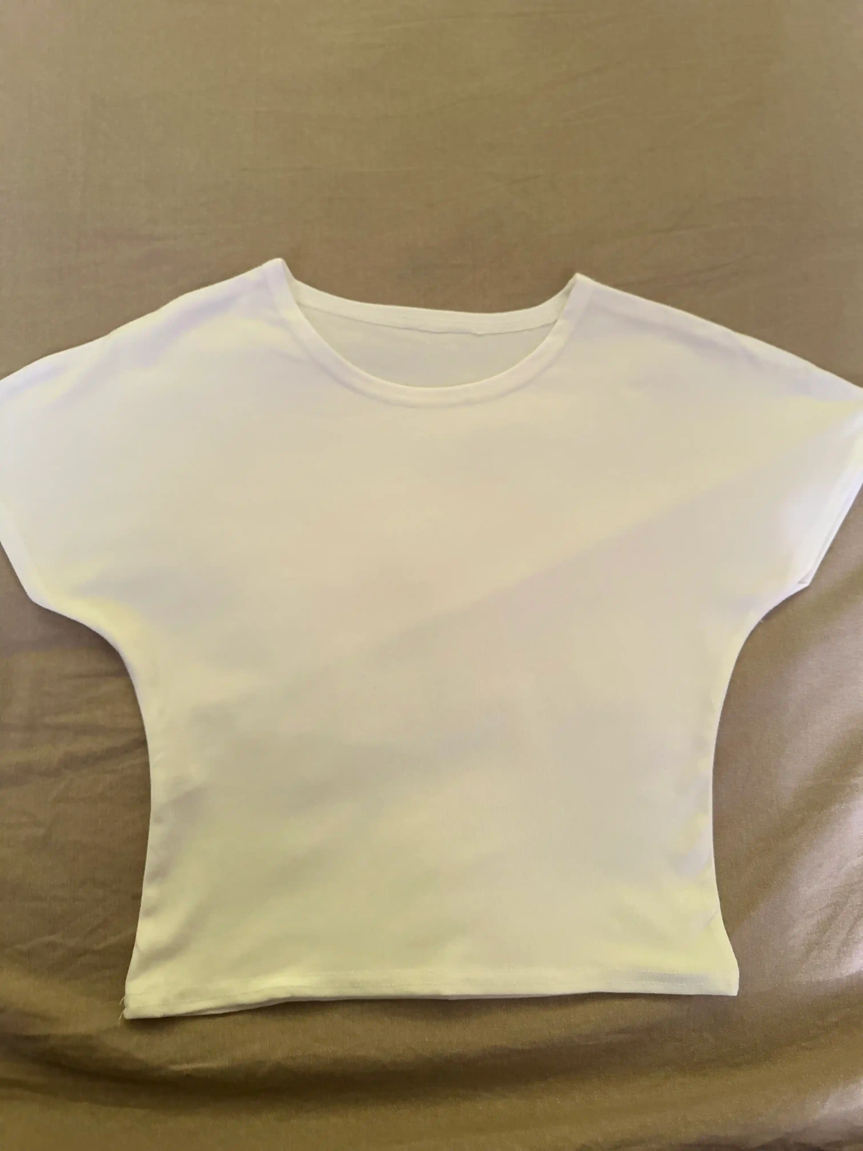Женский укороченный топ, базовый подойдет для школы,  размер S–M, L–XL