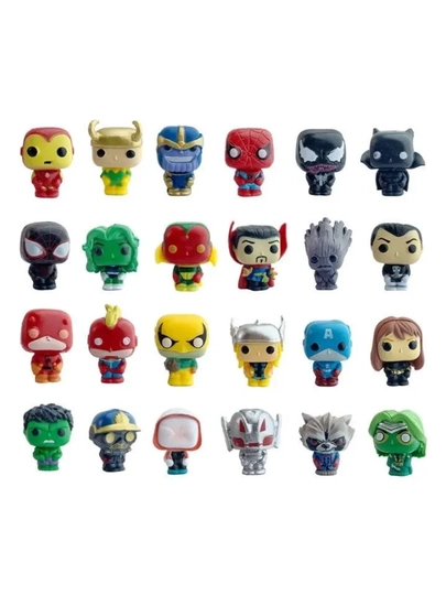 Набор фигурок супергероев Marvel 24 штуки, в подарочной коробке, 6+