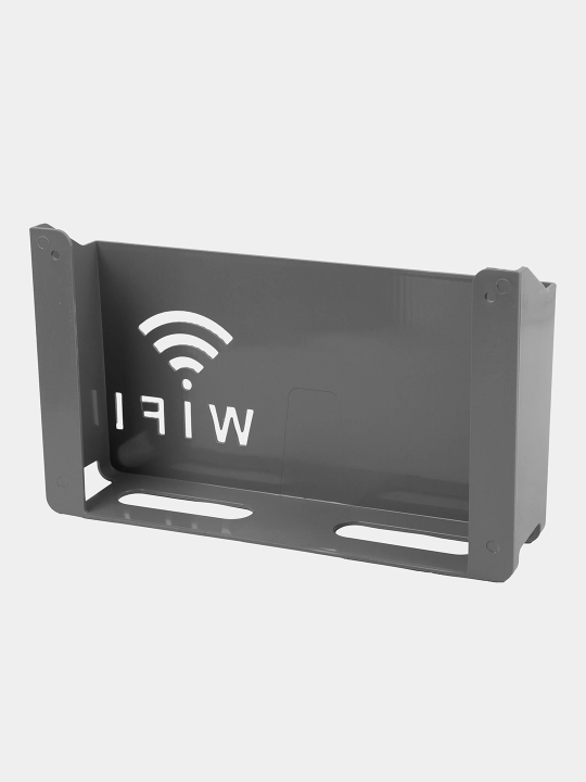 Wi-Fi router uchun devorga ornatiladigan organayzer