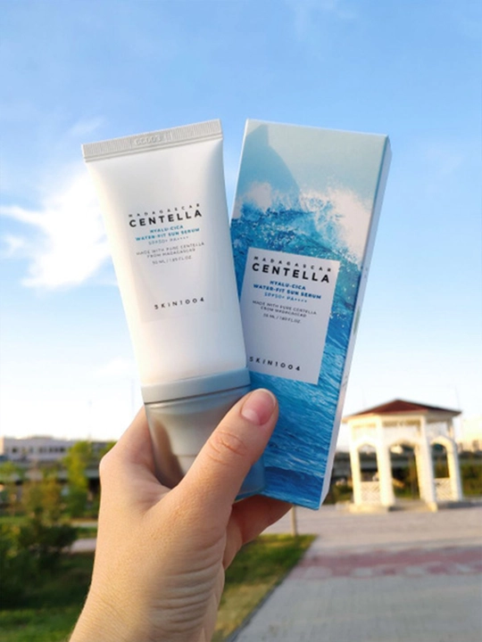 Солнцезащитный крем для лица с центеллой SPF50+ PA++++ - 