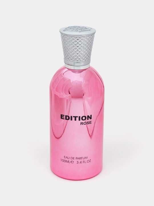 Parfyumlangan suv Edition Rose, Fragrance World, ayollar uchun, 100 ml