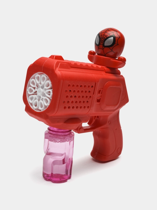 Генератор мыльных пузырей детский, на батарейках BUBBLE GUN