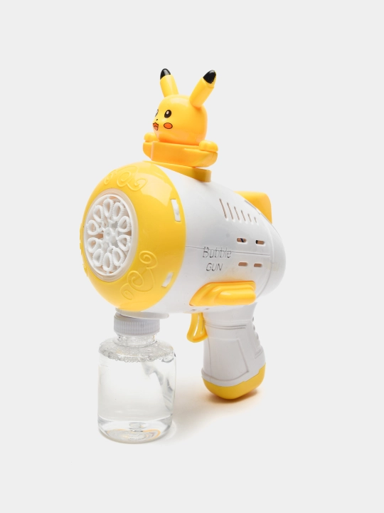 Генератор мыльных пузырей детский, на батарейках BUBBLE GUN