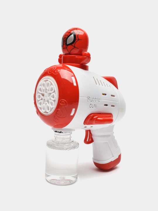 Генератор мыльных пузырей детский, на батарейках BUBBLE GUN