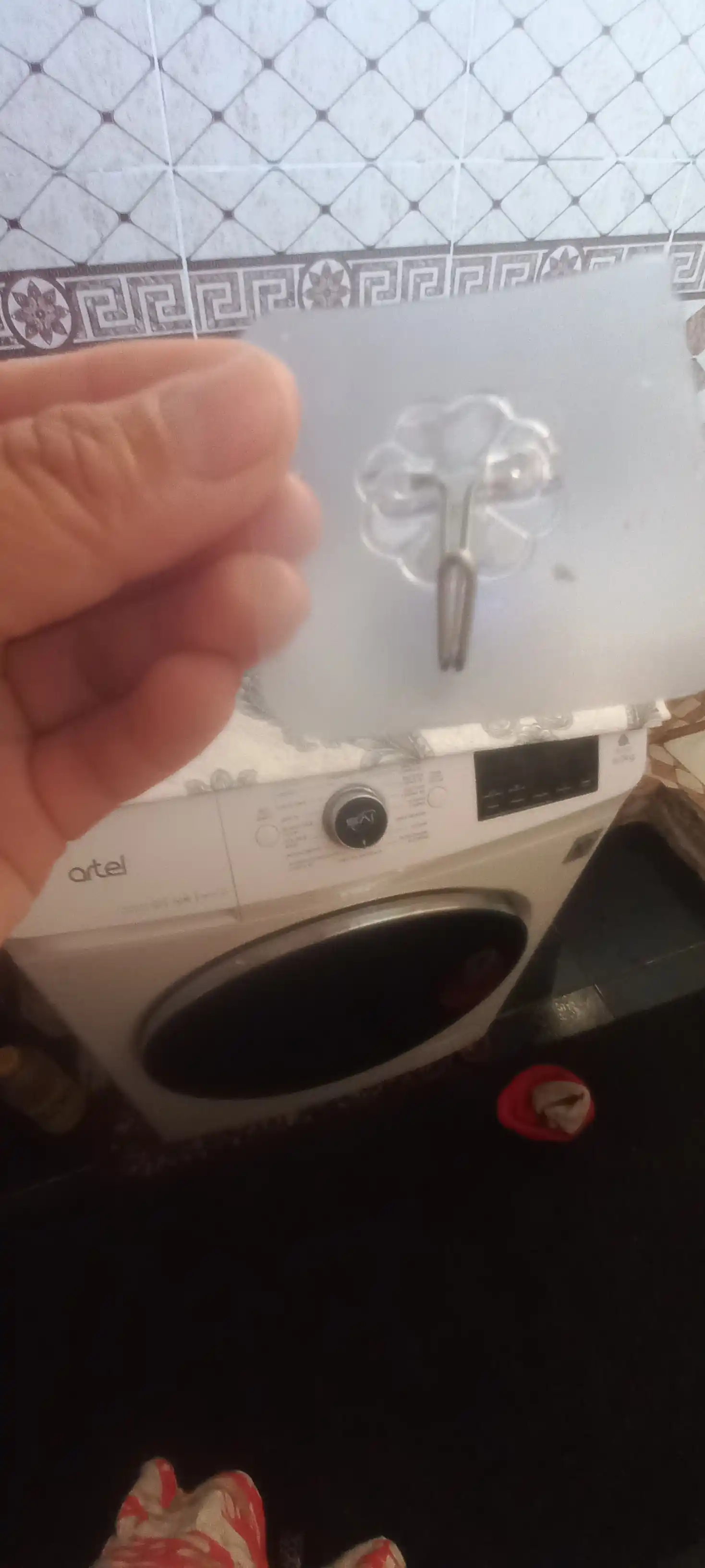 Ilgichlar, oshxona va hammom uchun o'zi yopishqoq devor ilgichlar, 15 kg yukgacha