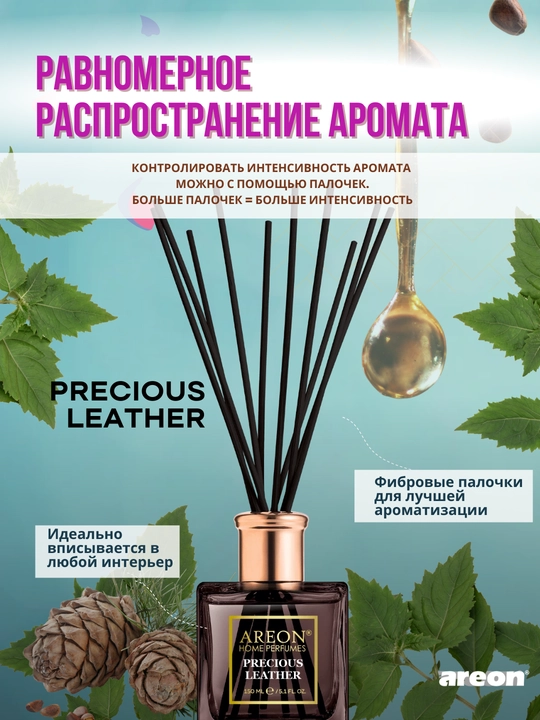 Ароматизатор диффузор для дома Areon Home Perfume Exclusive, освежитель воздуха, 150 мл
