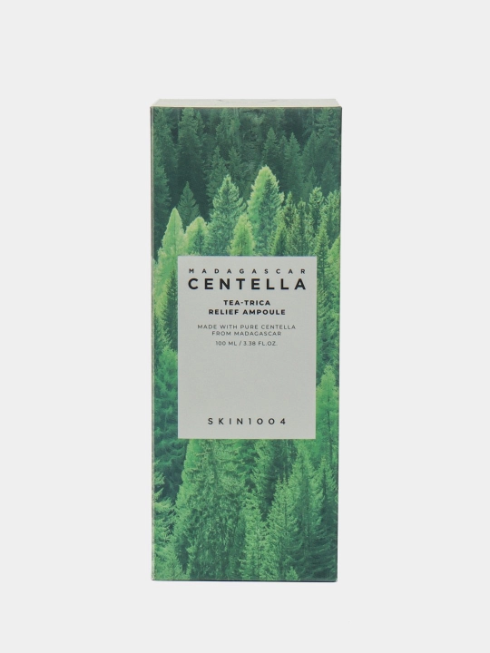 Tinchlantiruvchi ampulali zardob SKIN 1004 Madagascar Centella Tea-Trica  Ampoule, 100 ml