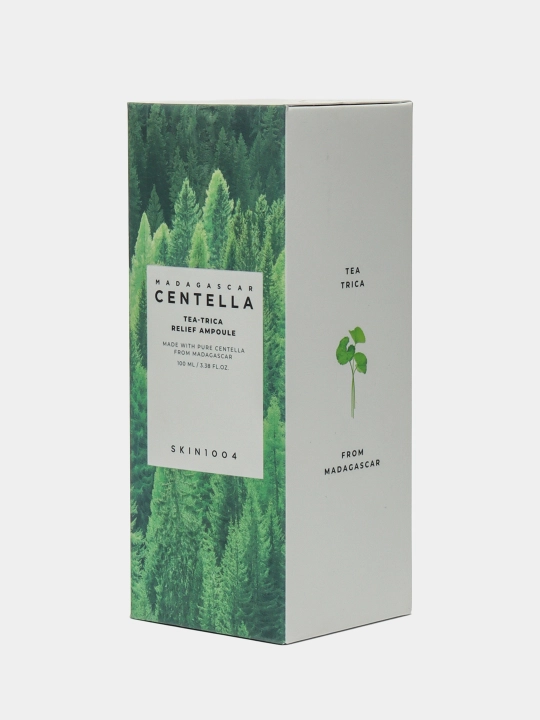 Tinchlantiruvchi ampulali zardob SKIN 1004 Madagascar Centella Tea-Trica  Ampoule, 100 ml