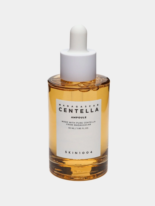 Tinchlantiruvchi ampulali zardob SKIN 1004 Madagascar Centella Tea-Trica  Ampoule, 100 ml