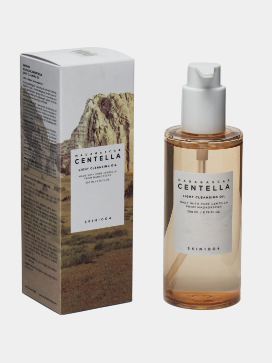 Успокаивающее гидрофильное масло SKIN1004 Madagascar Centella Light Cleansing Oil, 200 мл - 
