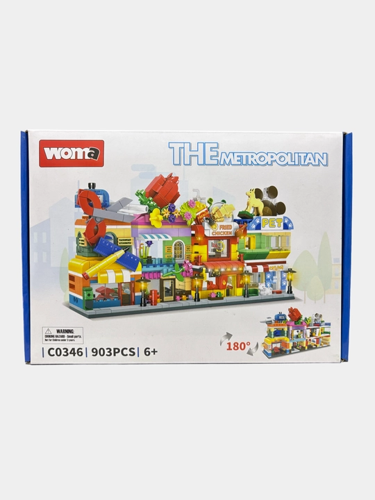 Конструктор Woma the Metropolitan, 6+, 903 деталей - 