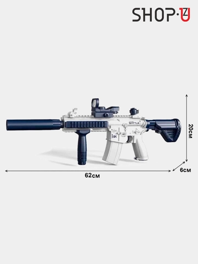 AWM L92 bolalar havo snayper miltig'i, glushitelli va lazerli pritsel, Ak47 - 