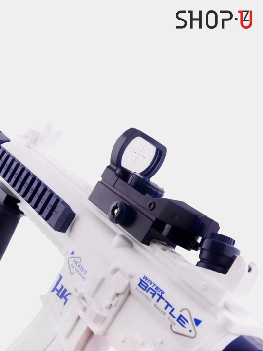 Пневматическая, снайперская винтовка AWM L92, с глушителем и лазерным прицелом, Ak47