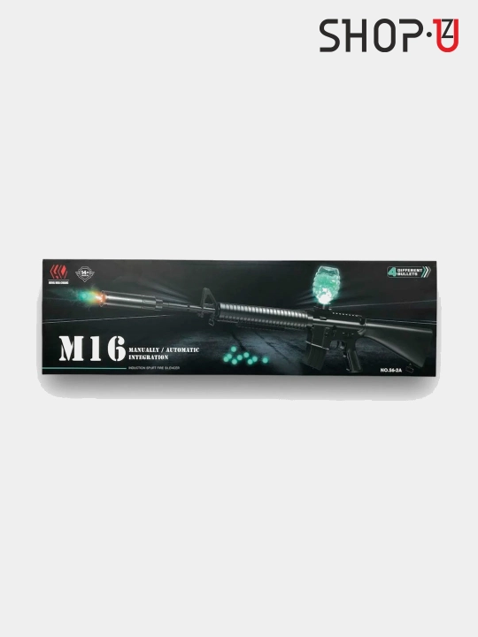 Пневматическая, снайперская винтовка AWM L92, с глушителем и лазерным прицелом, Ak47